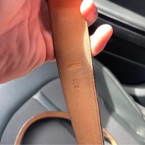 Grey LV belt